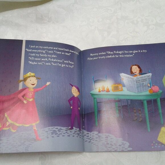 Fall Themed Young Child 4-Book Bundle: Hello Kitty, Clifford, Pinkalicious, More - Picture 9 of 12